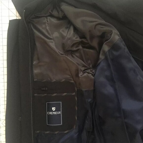 NEW- Mens Daniel Cremieux Lightweight Jacket Coat Vest Polyester Black MSRP $395 - Picture 8 of 9